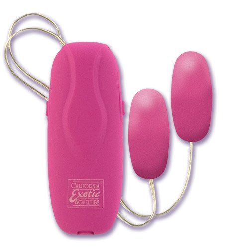 California Exotics Interactive Double, Twin Rubber-Cote Bullets