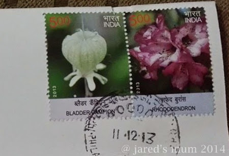 stamps, sunday stamps, India, Malaysia, USA
