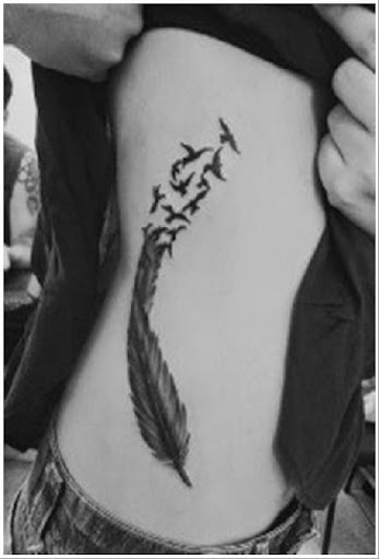 40 Most Popular Feather Tattoos for Women and Men