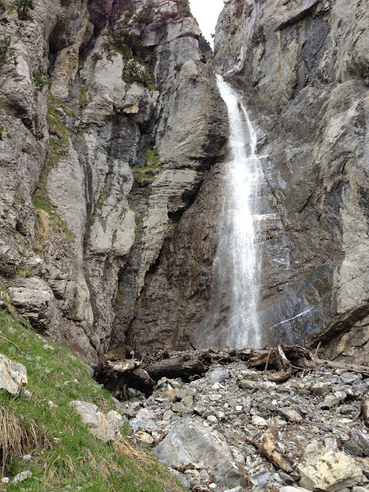 waterfall at Oescheinensee