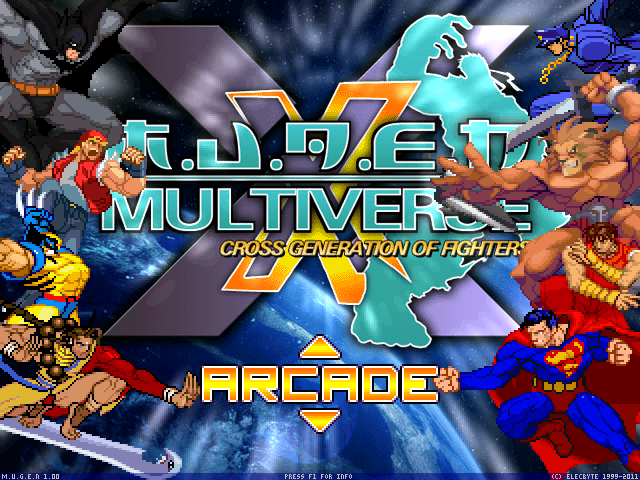 Mugen Multiverse - Cross generation of fighters. MvDvSvC has evolved ...