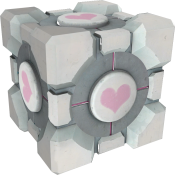 Portable Weighted Companion Cube