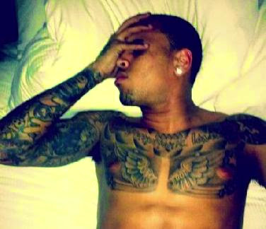 Chris Brown Tattoo 2014 | Cool Eyecatching tatoos