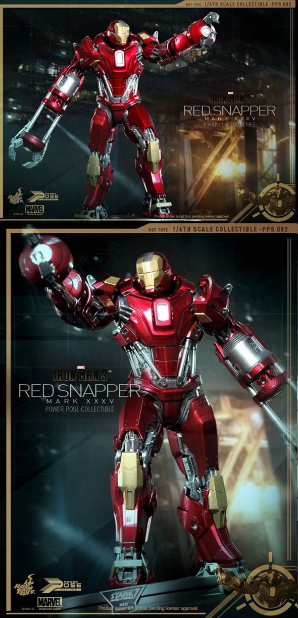 Blog Serius Serius Cool Iron  Man  Mark 35 Red Snapper 