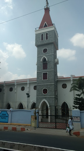 C.S.I. Christ church, Shop No. 1558, Trichy Rd, Opp. Government Hospital, Highways Colony, Ramanathapuram, Coimbatore, Tamil Nadu 641018, India, Christian_Church, state TN