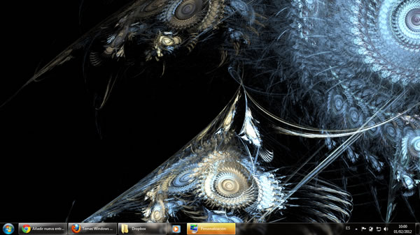 Tema fractales para Windows 7 Tema fractales para Windows 7
