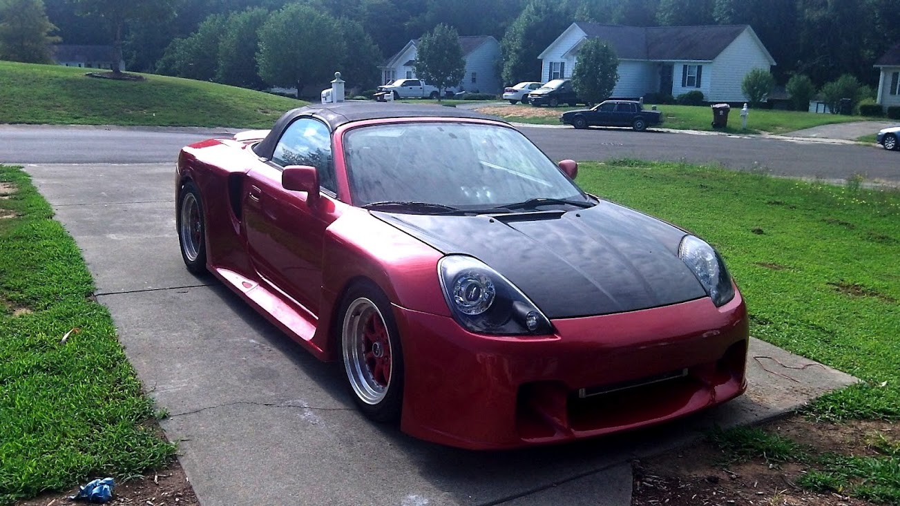 Metallic Candy Apple Red, what do you guys think? | MR2 SpyderChat