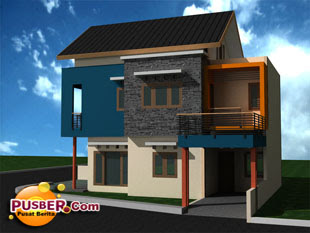 Model rumah minimalis tampak depan Model rumah minimalis tampak depan - pusber.com