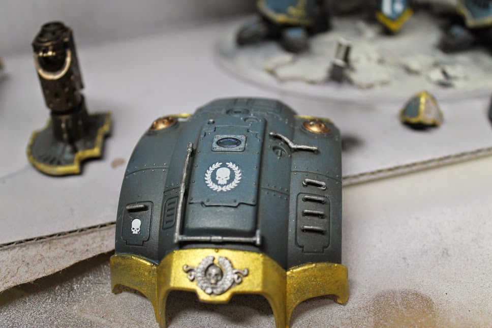 Top plate of Imperial Knight