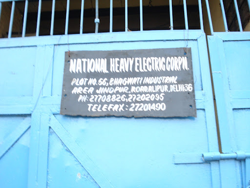 National Heavy Electric Corporation, Plot No : 56, Bhagwati Industrial Area, Jindpur Road,, Alipur, Delhi, 110036, India, Electric_Motor_Repair_Shop, state UP