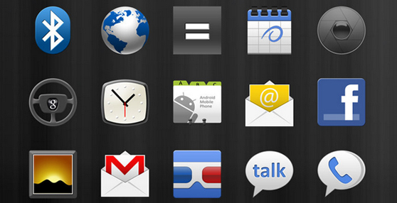 PSD Android 2.2 Native Icons