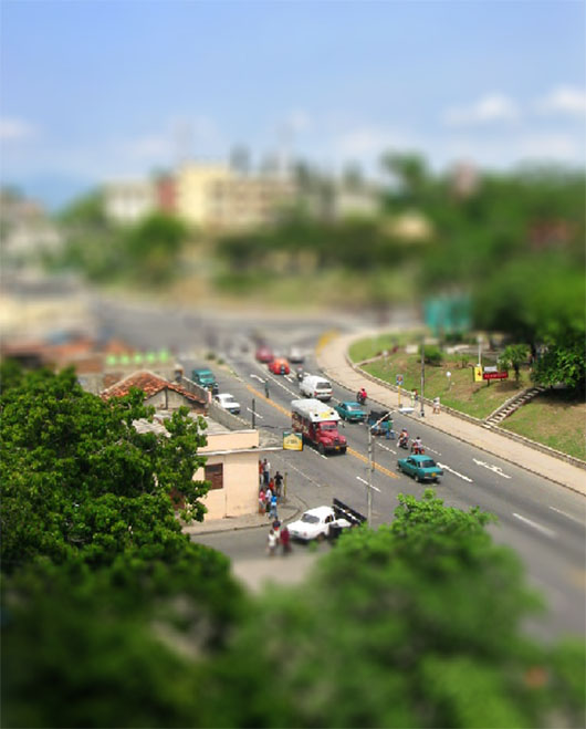 Após o tilt shift