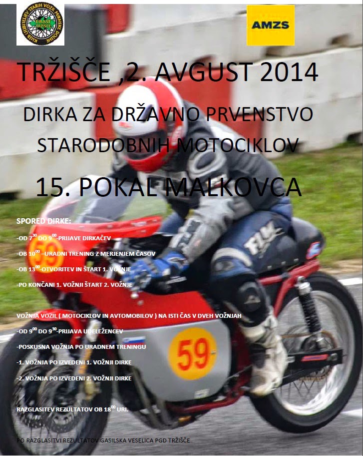 Dirka starodobnikov Malkovec 2014 - Moto dogodki - motosvet.com
