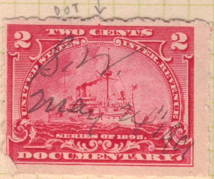 1898-revenues-2-cent-documentary-plate-varieties-guide-dot-examples