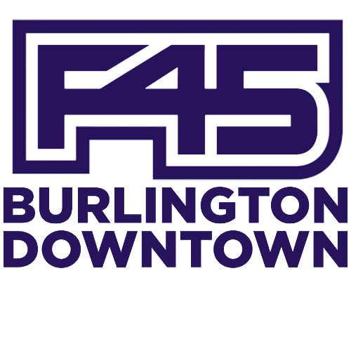 F45 Training Burlington Downtown logo