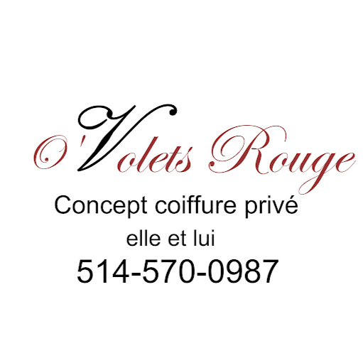 Coiffure O'Volets Rouge logo