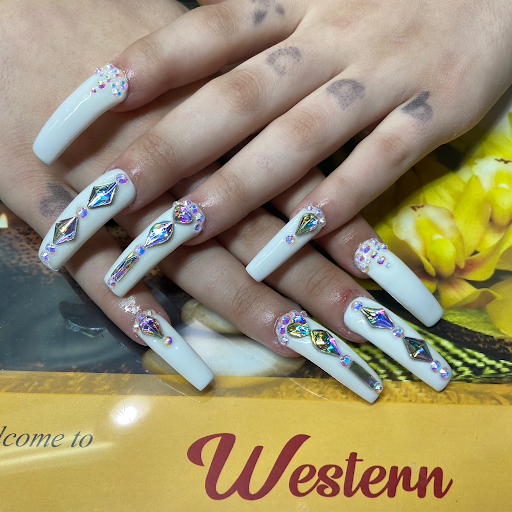 Western Spa & Nails logo