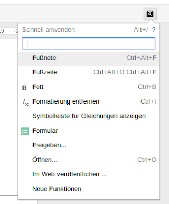 Google Docs schnell anwenden