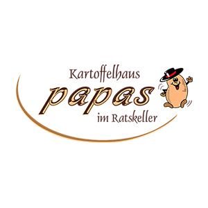 Kartoffelhaus papas im Ratskeller logo