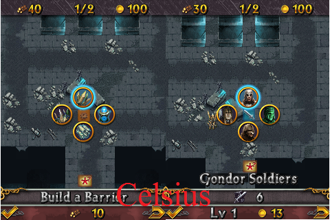 Game The Lord Of The Rings: Middle-Earth Defense [by GluMobile]