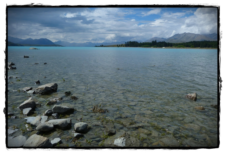 De Akaroa al Monte Cook: lagos Tekapo y Pukaki - Te Wai Pounamu, verde y azul (Nueva Zelanda isla Sur) (7)