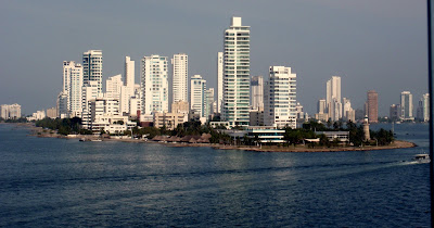 Approaching Cartagena