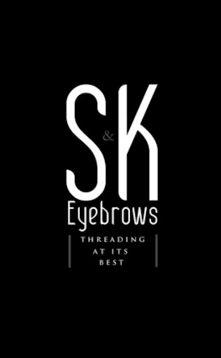 S & K Eyebrows logo