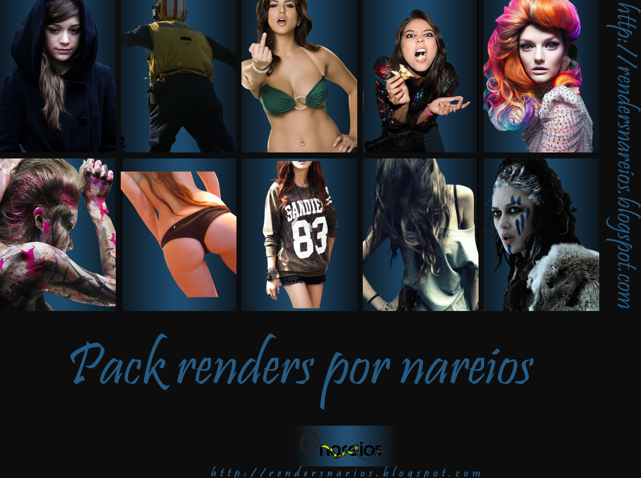 pack renders humans 10 - 9 Plantilla+nueva