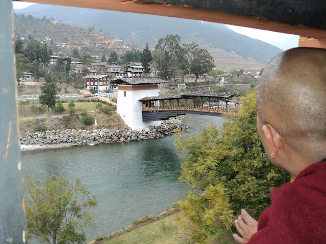 Ký sự chuyến hành hương Bhutan đầu xuân._Bodhgaya monk (Văn Thu gởi) DSC06815