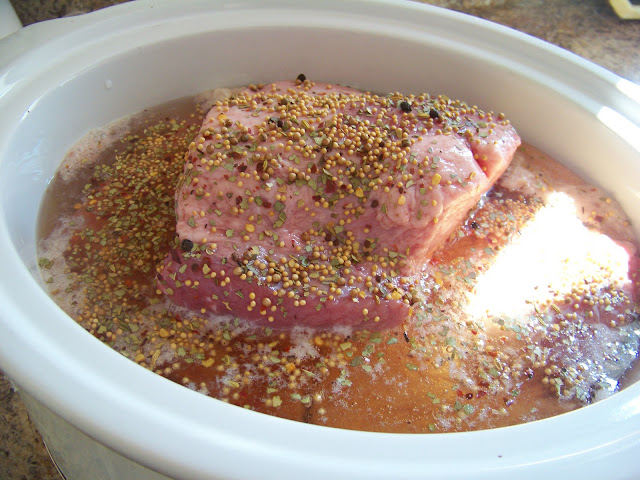 Corned Beef in Crockpot