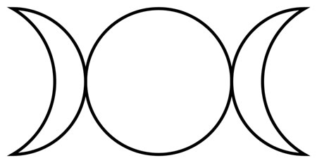 Triple Goddess Symbol Image