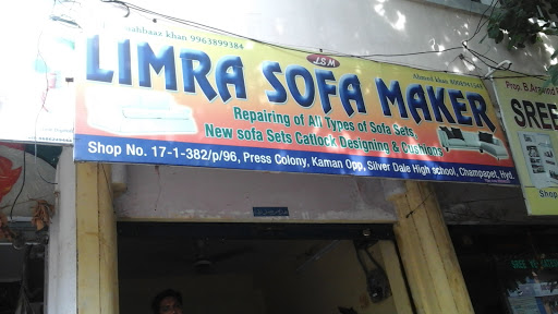Limra Sofa Maker, Shop No.17-1-382/P/96, Press Colony Kaman Opposite, Silver Dale High School, Champapet, Hyderabad, Telangana 500059, India, Sofa_Store, state TS