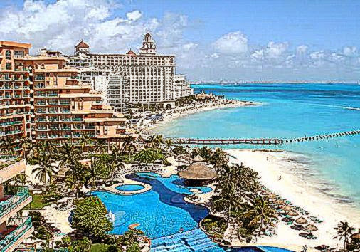 Fiesta Americana Grand C Beach Best Pictures View From Balcony Picture Of Fiesta Americana Grand C Beach
