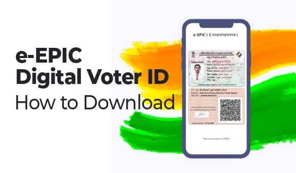 Digital voter ID card download