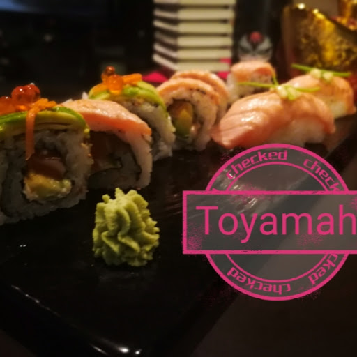 Toyamah sushi logo