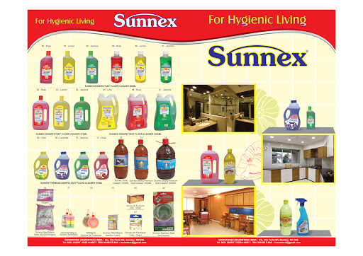 Sunnex Cleaning Products, hari niwas,, Irla, Vile Parle West, Mumbai, Maharashtra 400056, India, FMCG_Manufacturer, state MH