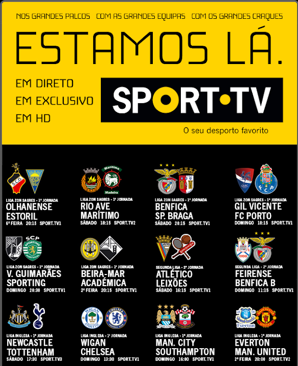 DStv - Assista HOJE, a Liga Inglesa em directo e exclusivo