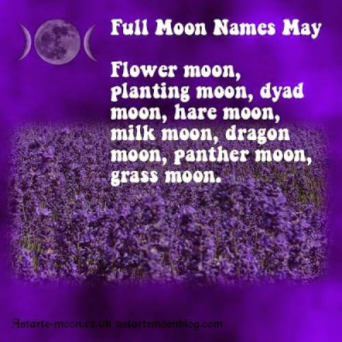 What Name Would You Like To Give The Moon For May 2013