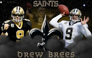 Drew Brees New Orleans Saints Wallpaper