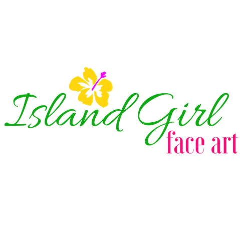 Island Girl Face Art logo