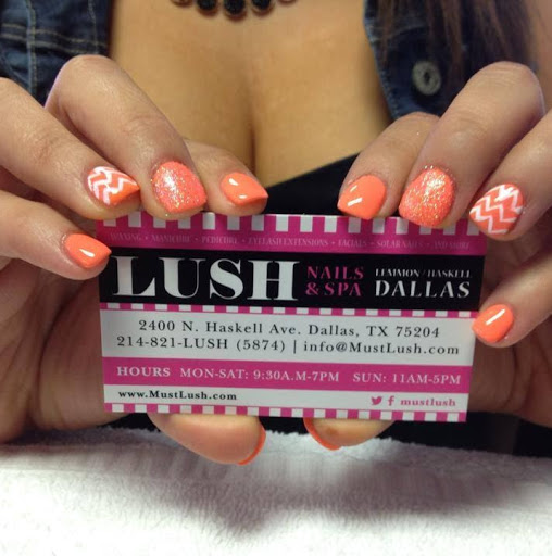 Lush Nails & Spa logo