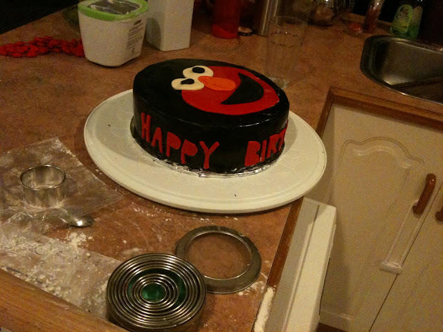 Elmo Cake for Bree (Photo by Frances Wright)