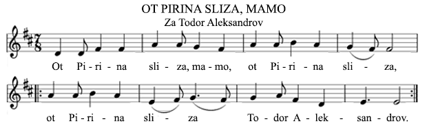 Ot Pirina sliza Todor Aleksandrov Ot Pirina sliza Todor Aleksandrov