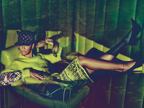 Beyoncé para W Magazine, julio 2011