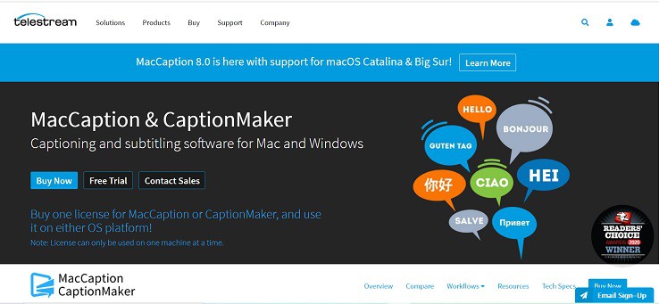 MacCaption And CaptionMaker Homepage