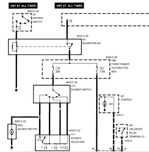 E30 Blower Motor Wiring Diagram