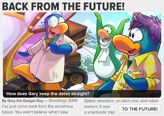 Club Penguin Times Back from The Future!