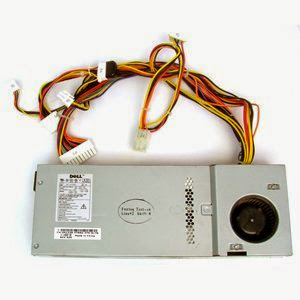 Genuine N1238 DELL 210w Optiplex GX270, GX60, GX240, GX260 and Dimension 4300S, 4500S Desktop Systems (DT) Power Supply (PSU), Compatible Dell Part Numbers: T0259, R0842, Model Numbers: HP-U2106F3, NPS-210AB A