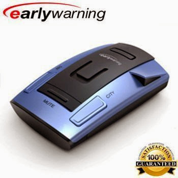  EW-404 Early Warning Radar Laser Detector Metallic Blue EW-404 Early Warning Radar Laser Detector M