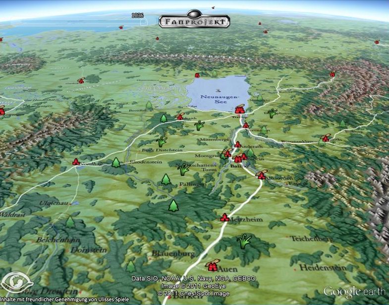 Landschaftsmerkmale Weidens - DereGlobus-Projekt